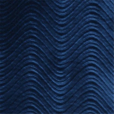 DESIGNER FABRICS Designer Fabrics C845 54 in. Wide Blue; Classic Velvet Swirl Automotive; Residential And Commercial Upholstery Velvet C845